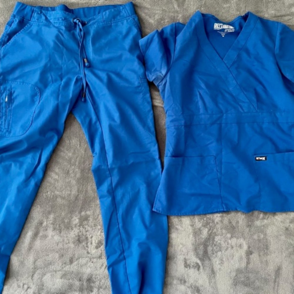 Blue Grey's Anatomy Scrubs